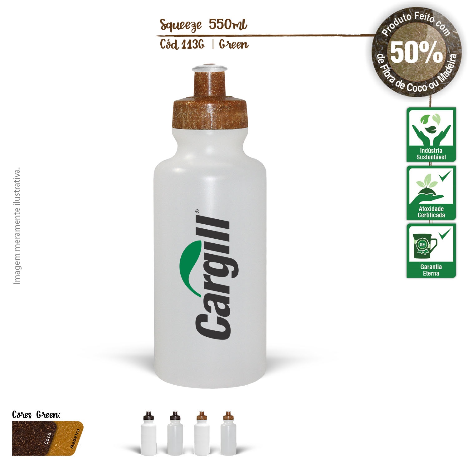 Squeeze Ecológico 550ml